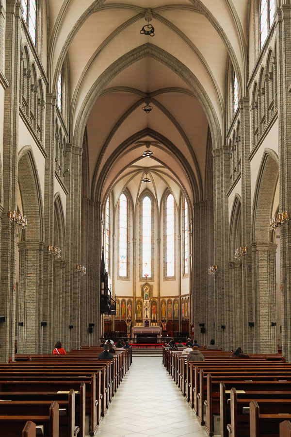 Intérieur cathédrale Myeongdong
