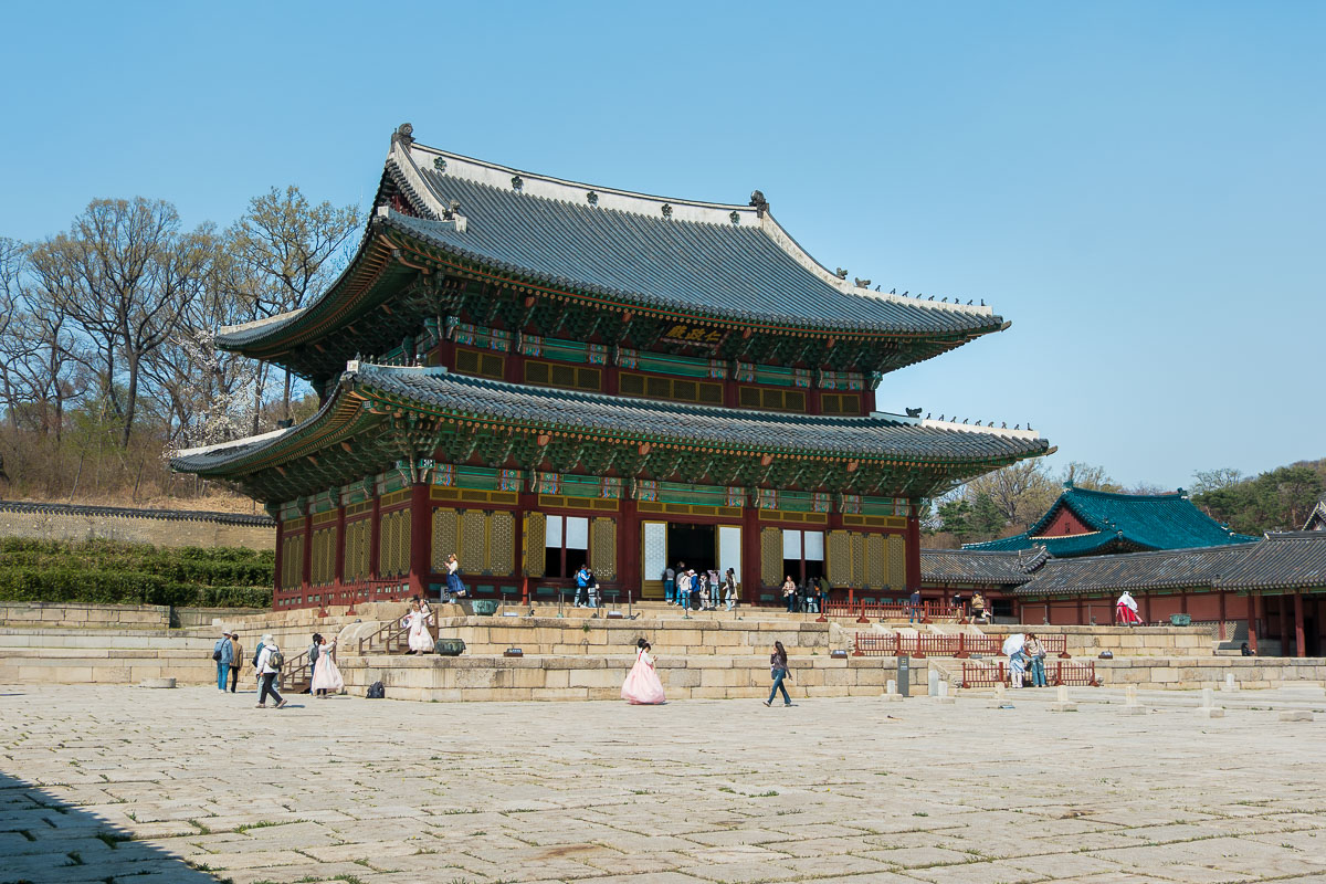 Pavillon du Palais de Changdeokgung