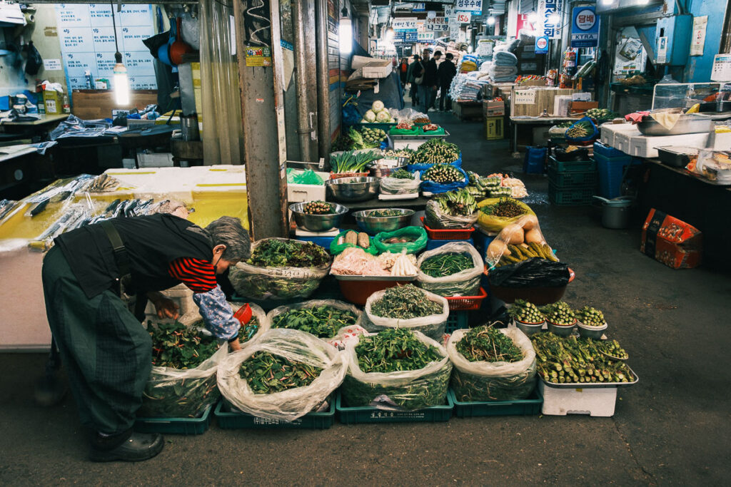 Etal au Gwangjang Market