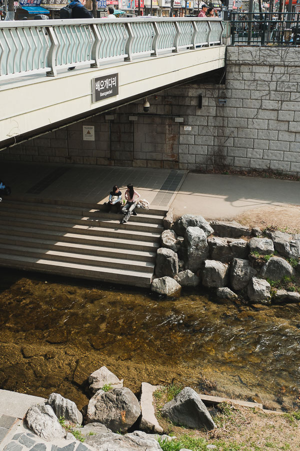 Quai de Cheonggyecheon