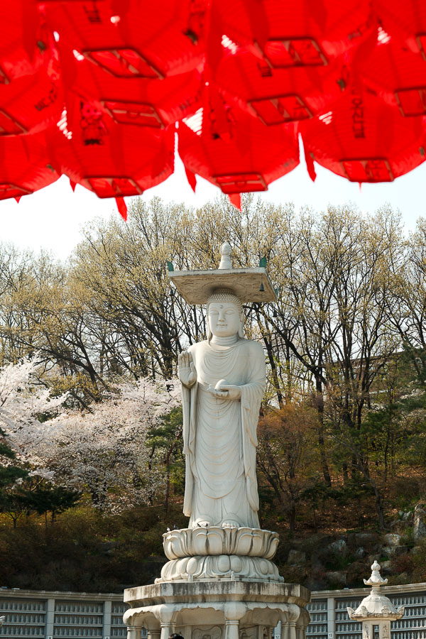Temple de Bongeunsa à Gangnam