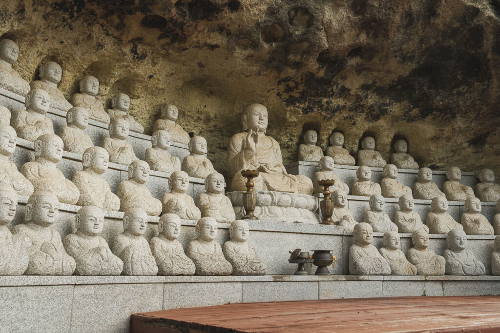 temple-grotte de Golgulsa en Corée du Sud