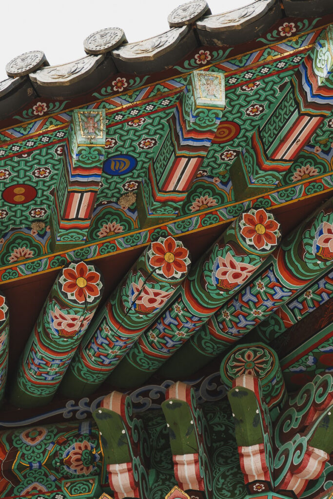 détails du plafond de golgulsa