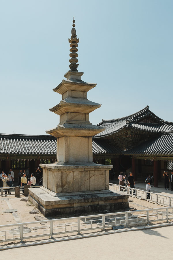 Pagode du temple Bulguksa