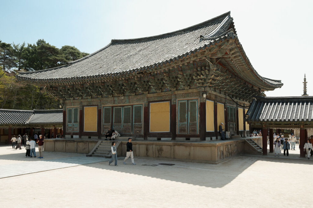 Pavillon du temple Bulguksa