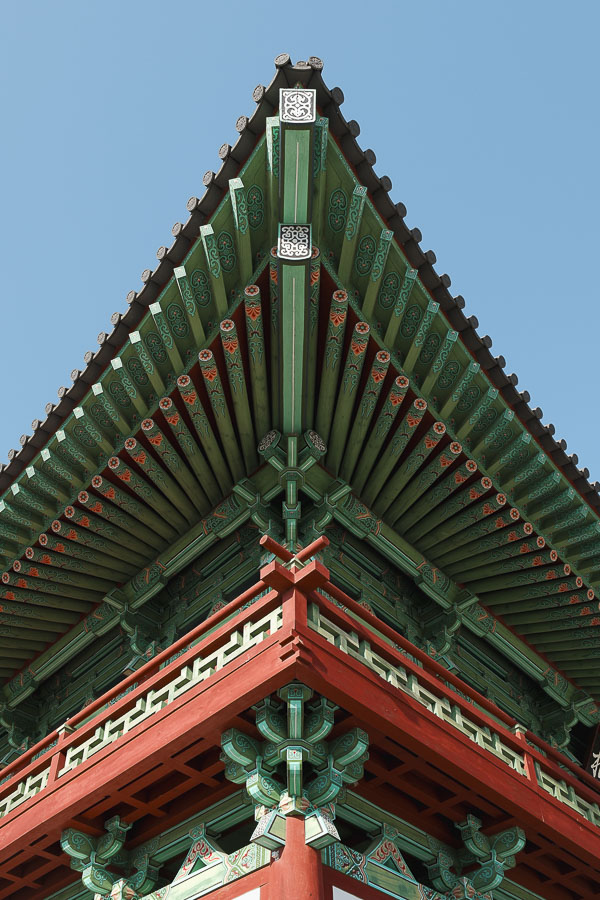 Angle du temple Bulguksa