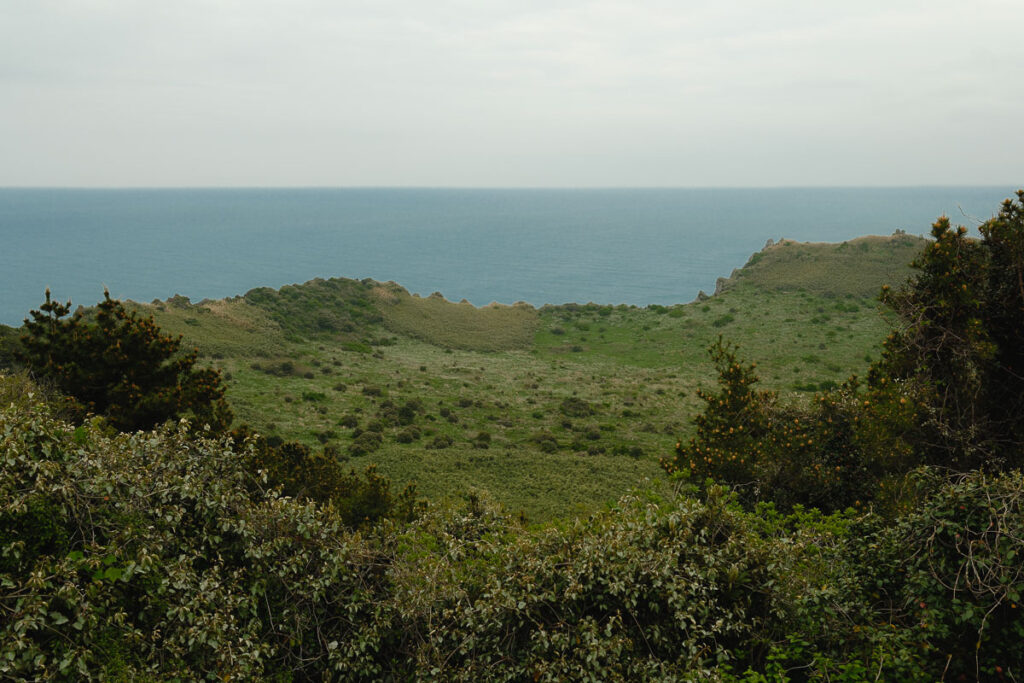 Cratère de Seongsan Ilchulbong