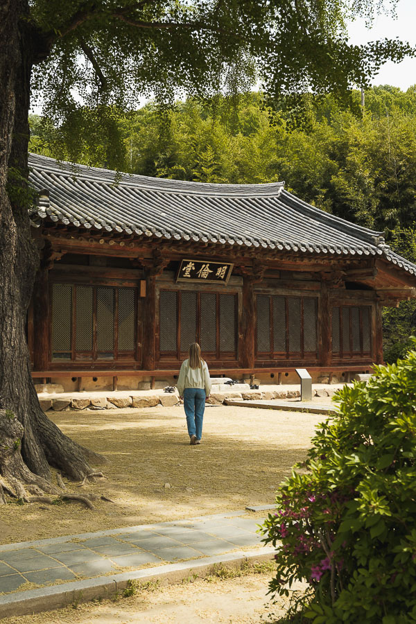 Julie dans Jeonju Hyanggyo