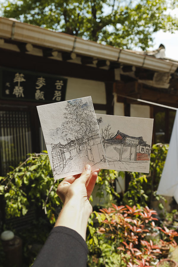 Dessins traditionnels Jeonju