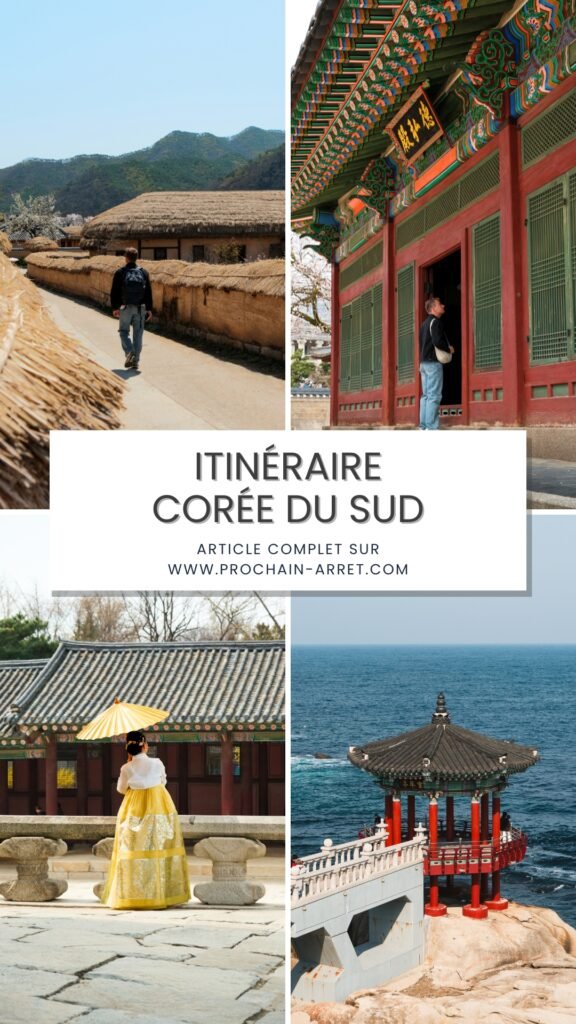 Pinterest itinéraire Corée du sud 3
