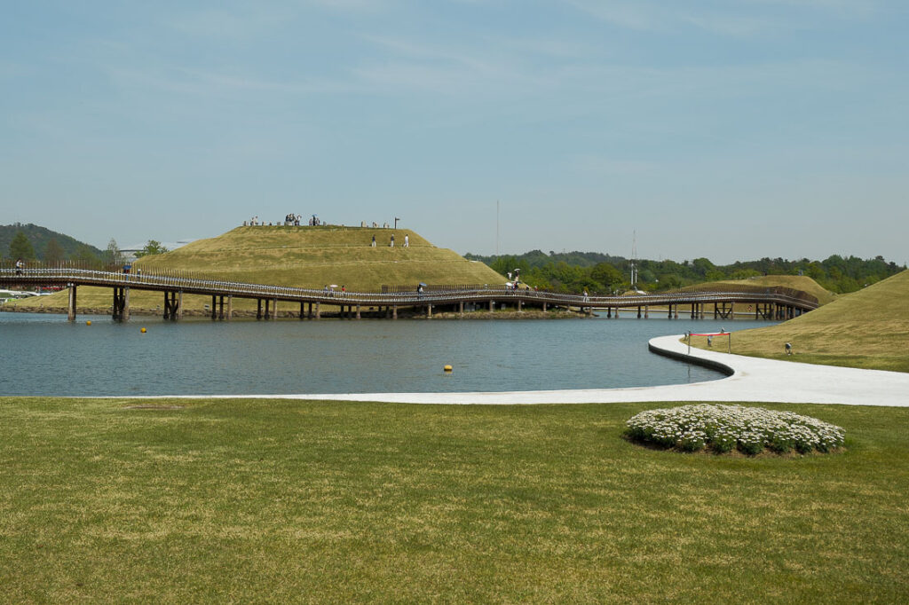 dômes du Suncheon National Bay Garden