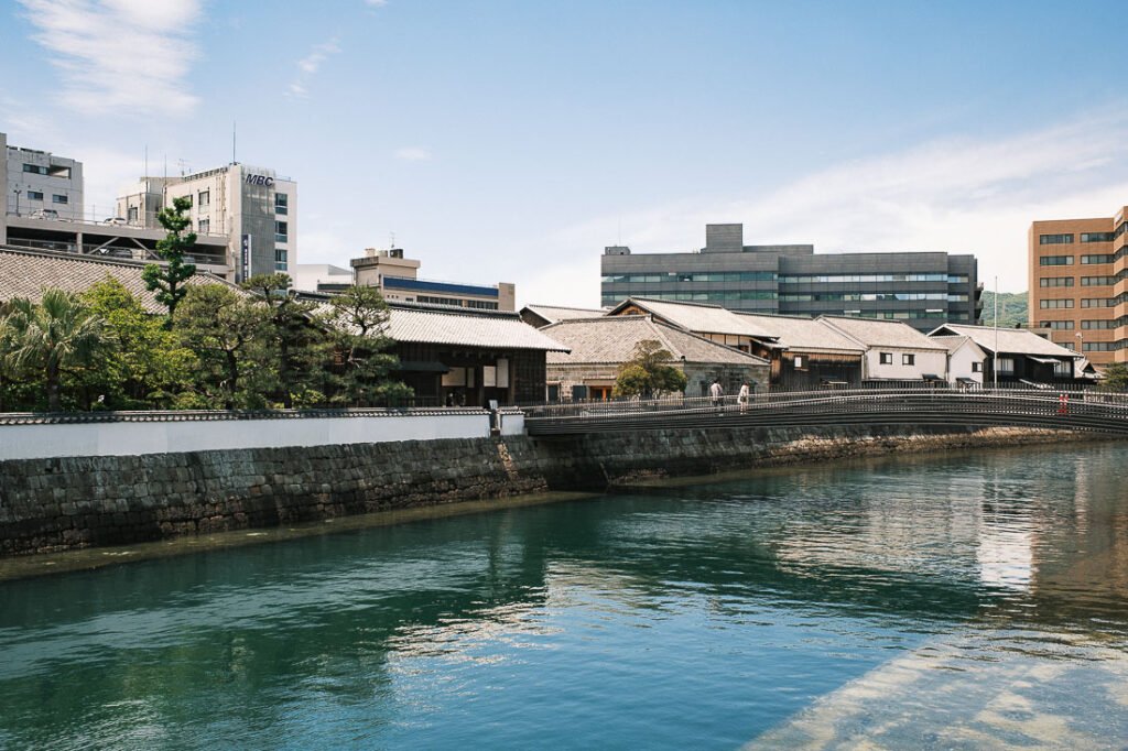L'entrée de Dejima à Nagaski