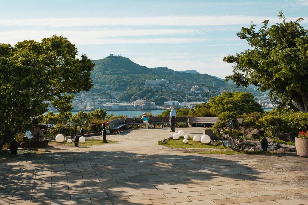 terrasse avec vue à Nagasaki