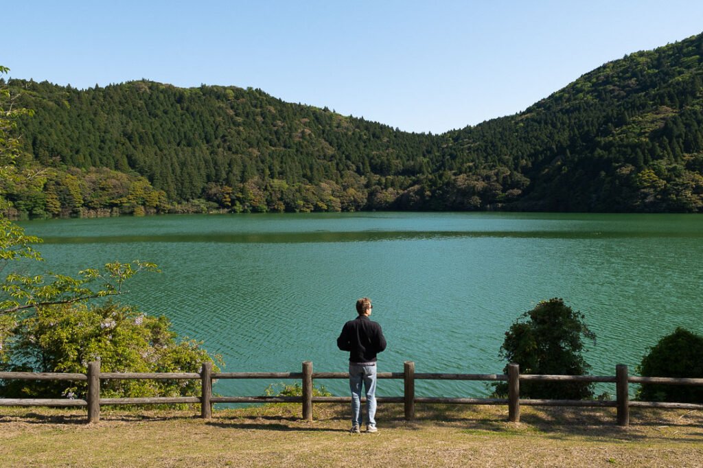 PL devant l’étang d’Oshidorino