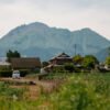 Vue sur le mont Unzen