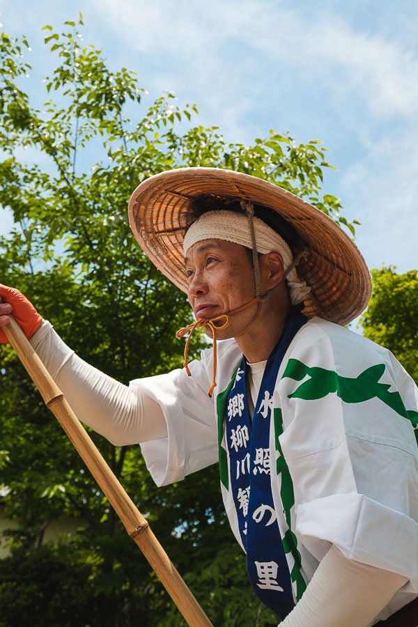 Batelier à Yanagawa