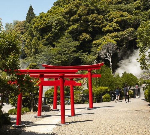 Toriis à Umi Jigoku