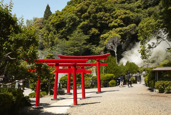 Toriis à Umi Jigoku