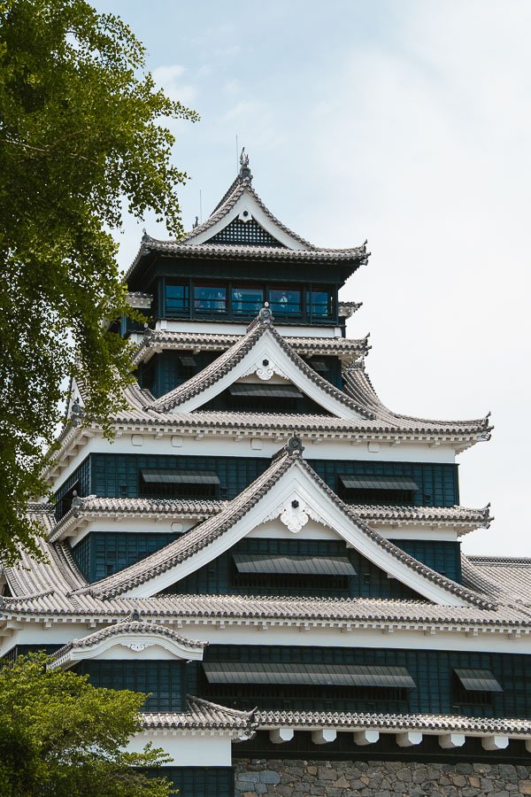 Détail du Chateau de Kumamoto