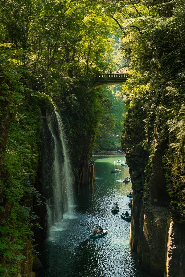 Cascade dans les Gorges de Takachiho
