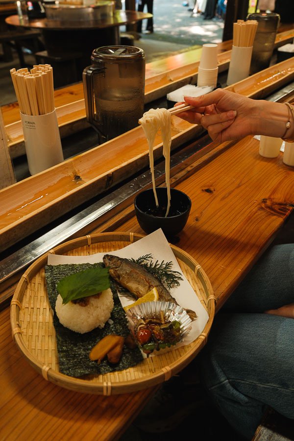 Plat chez Nagashi Somen Chiho-no-ie