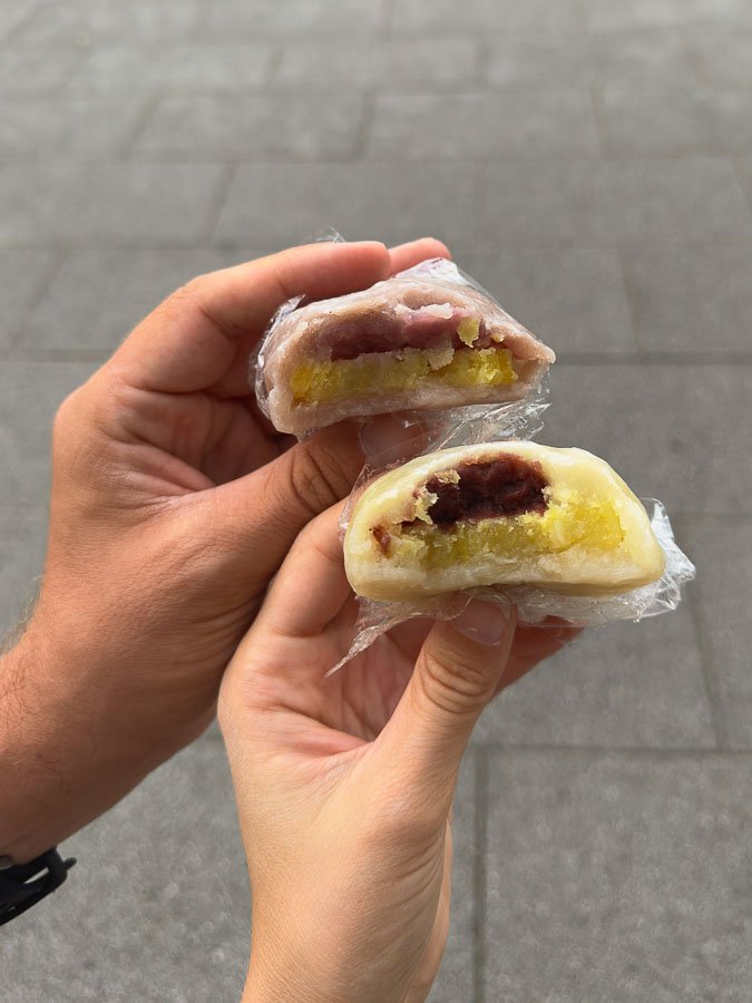 deux ikinari-dango