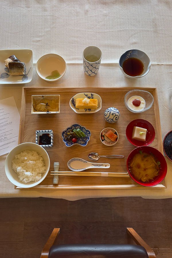 Repas à la maison du clan Tachibana à Yanagawa